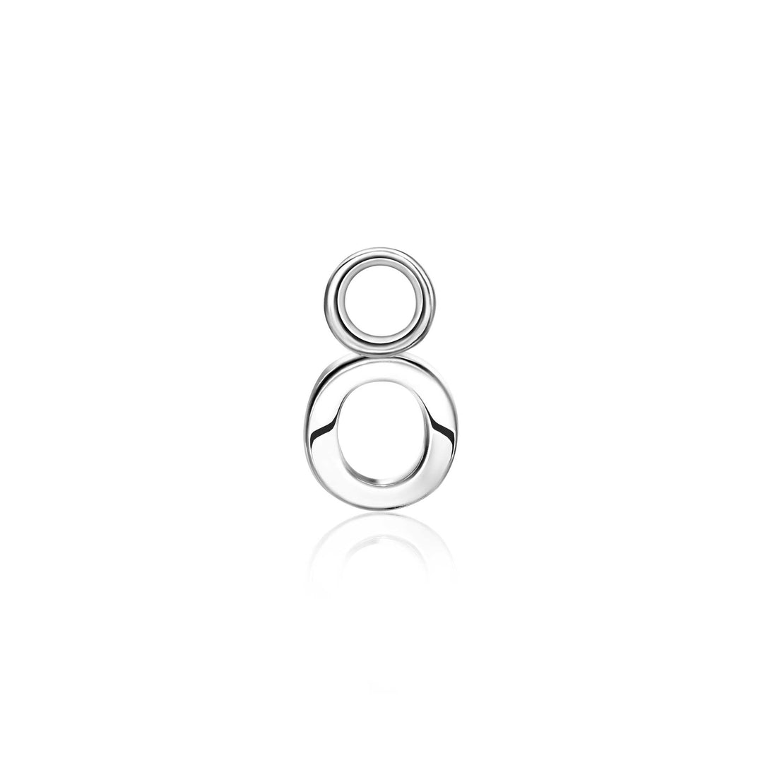 Zinzi Earrings Silver Zich2144 O