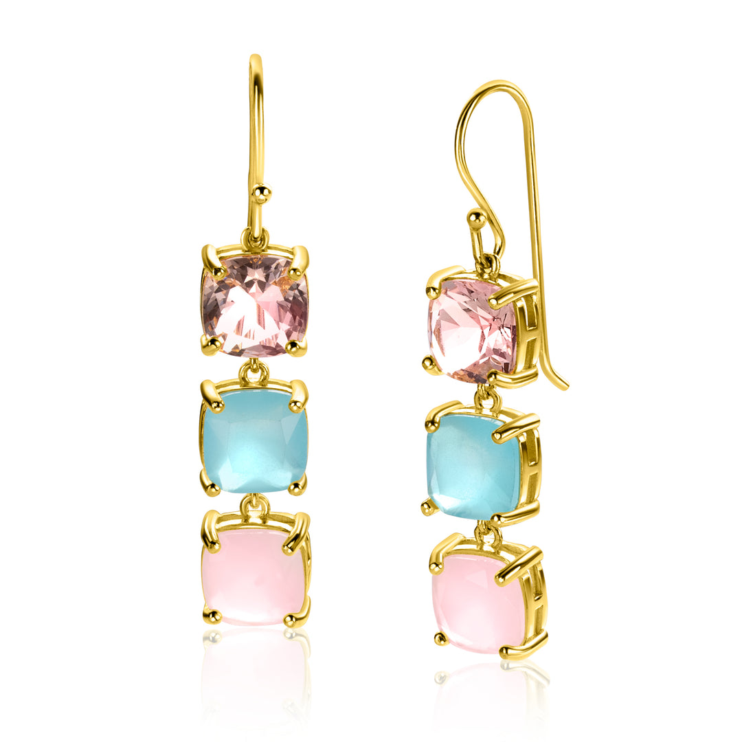 Zinzi Earrings Gold Plated Zio2454