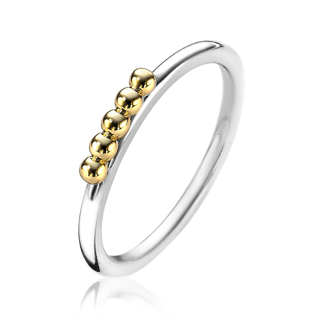 Zinzi Ring Gold Plated Zir1969