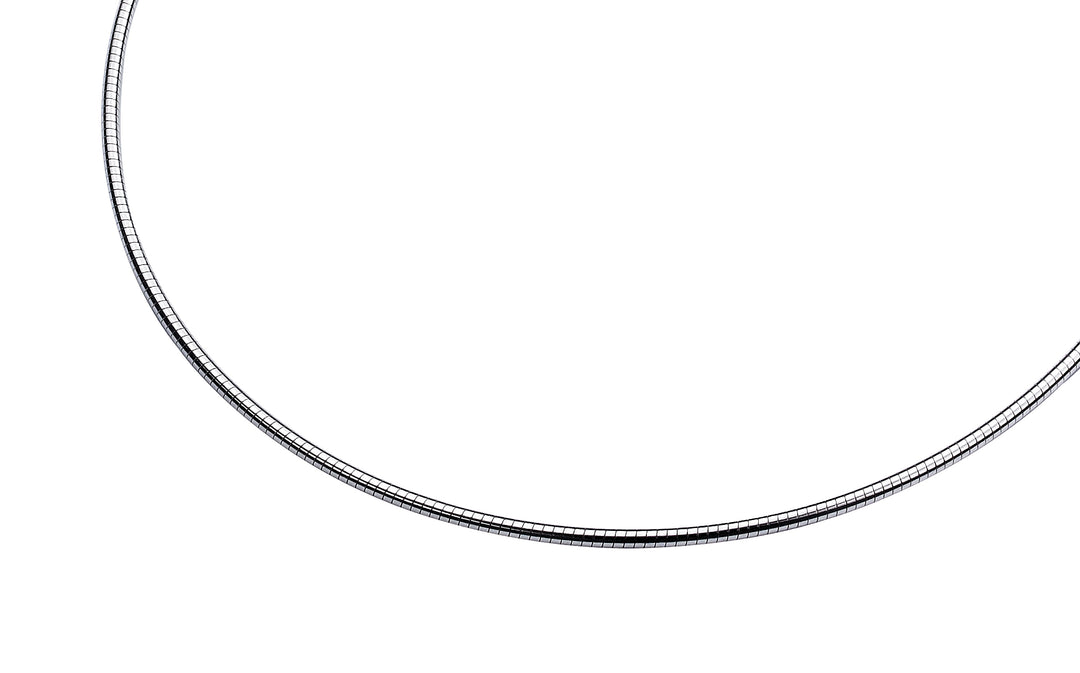 Zinzi Necklace Silver Ziom2 43