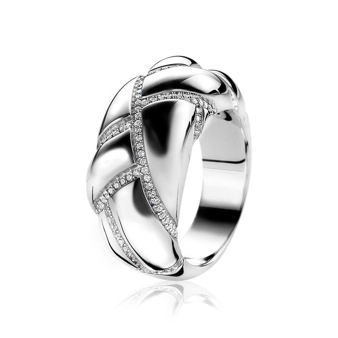 Zinzi Ring Silver Mvr8