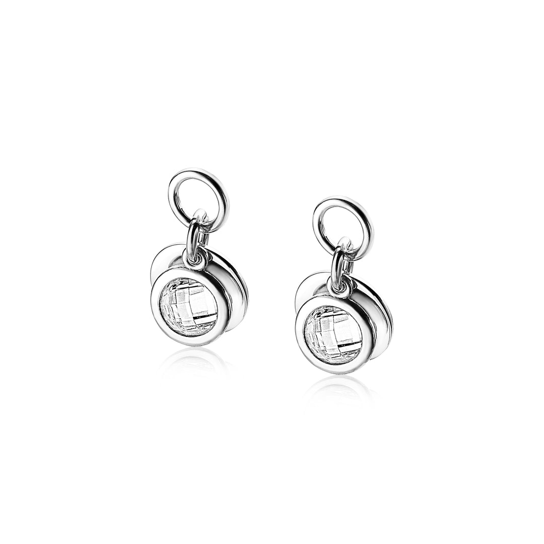 Zinzi Earrings Silver Zich1620