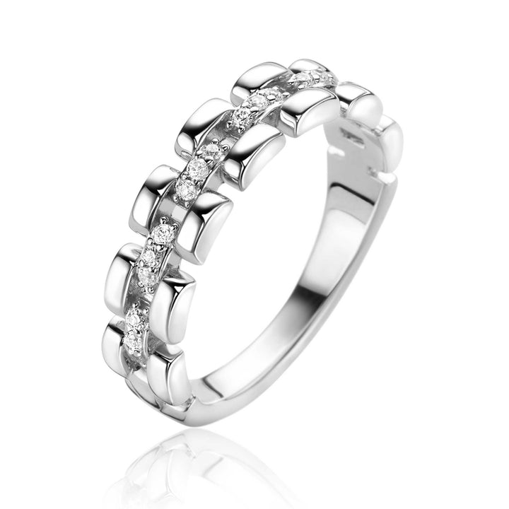 Zinzi Ring Zilver Zir2504