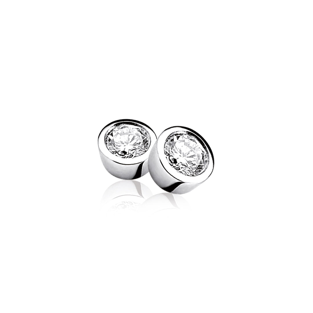 Zinzi Oorbellen Zilver Zio322