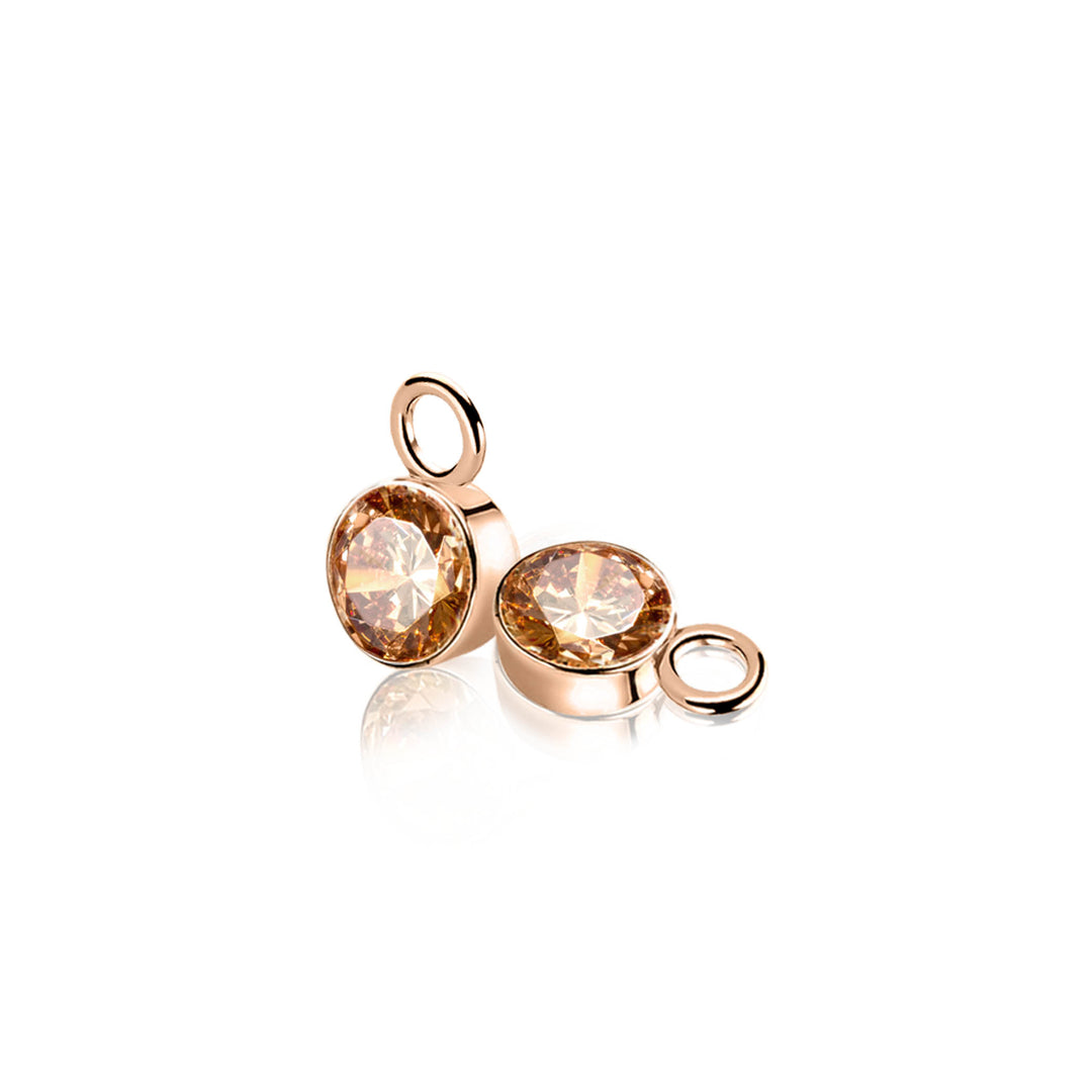 Zinzi Earrings Gold Plated Zich186 Cr