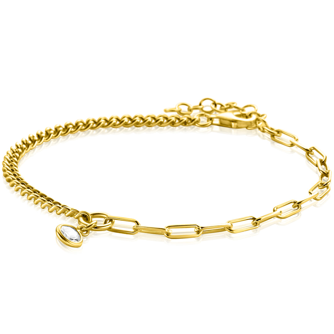 Zinzi Bracelet Gold Plated Zia2480