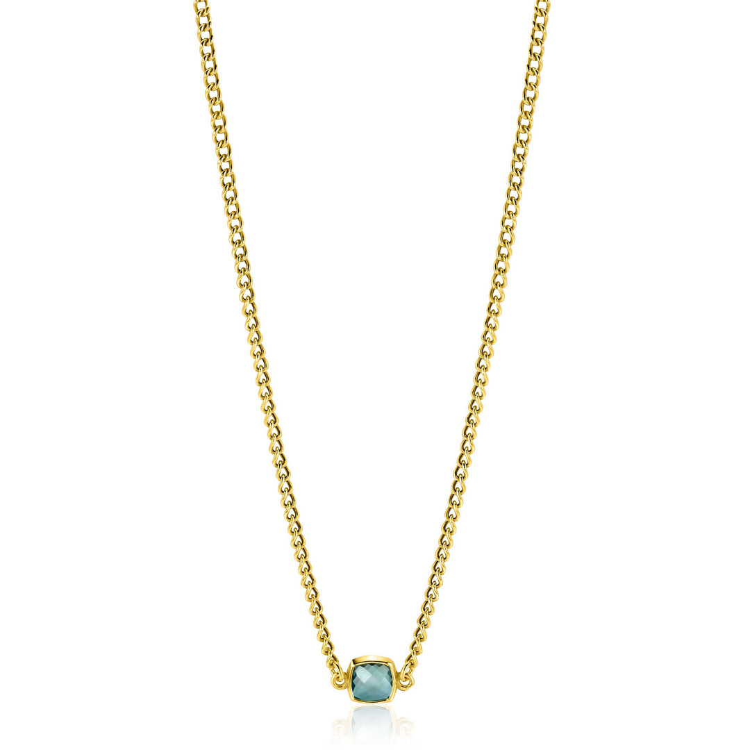Zinzi Necklace Gold Plated Zic2417 G