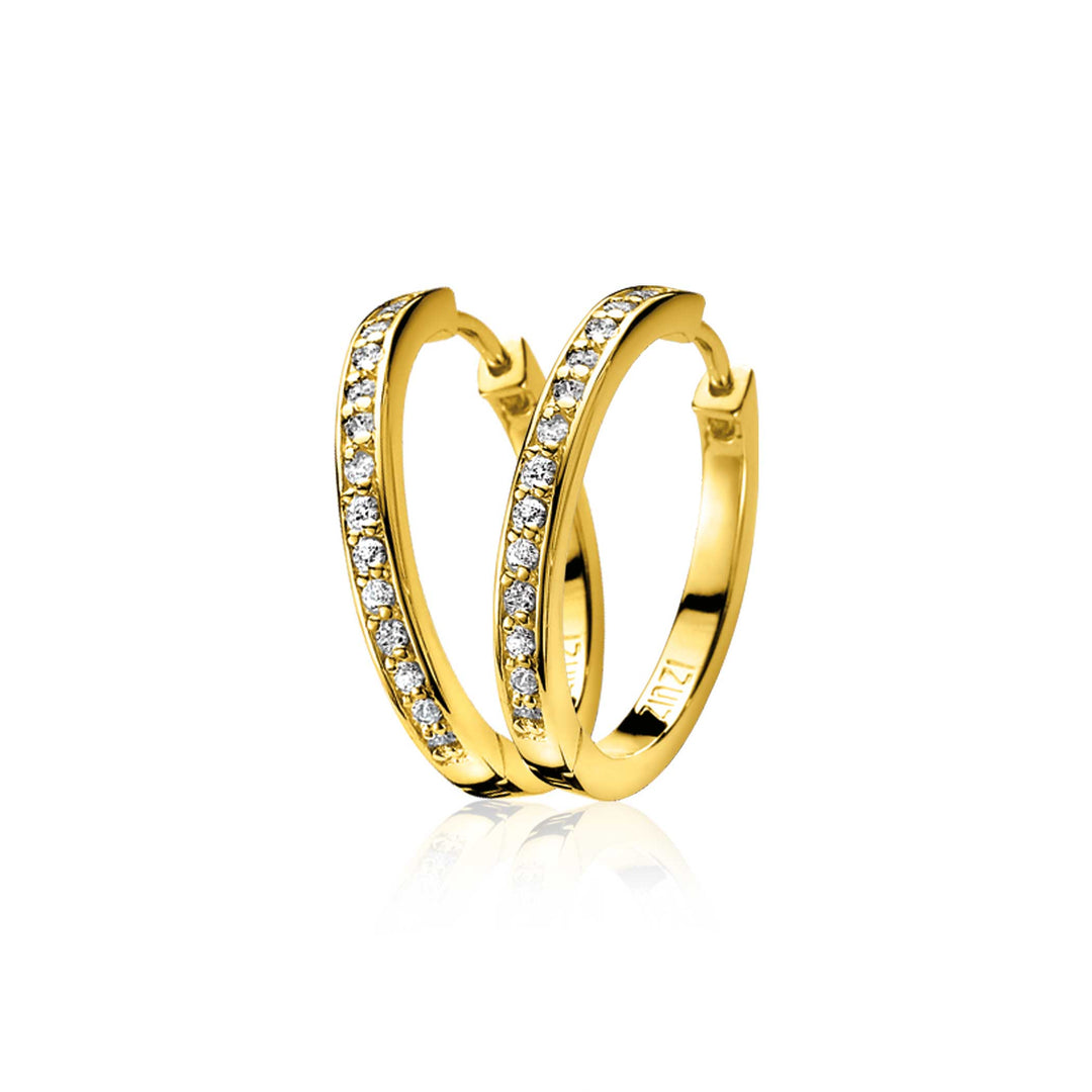 Zinzi Oorbellen Gold Plated Zio192 Y