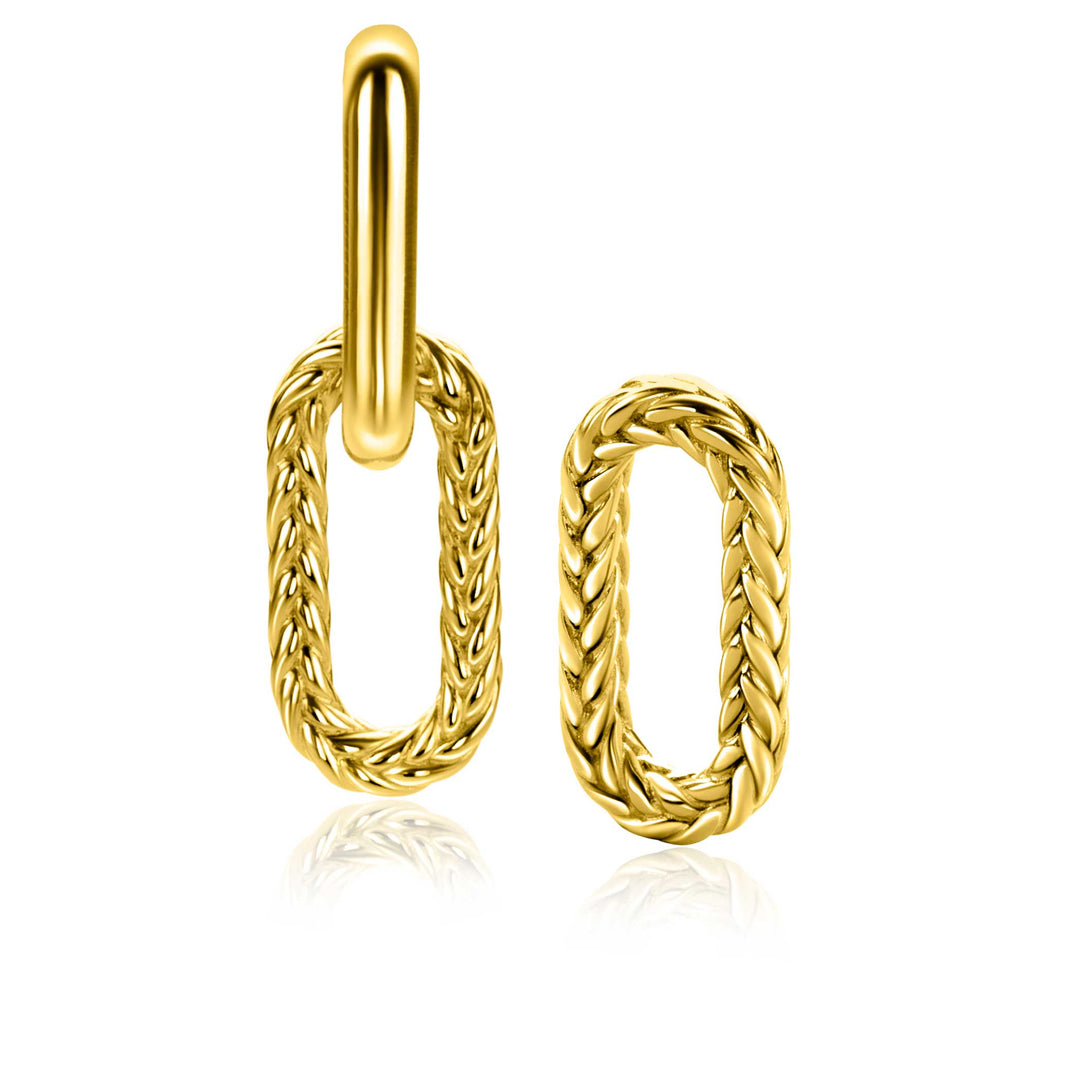 Zinzi Earrings Gold Plated Zich2553 G