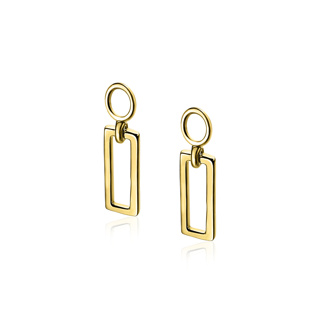 Zinzi Oorbellen Gold Plated Zich1692 G