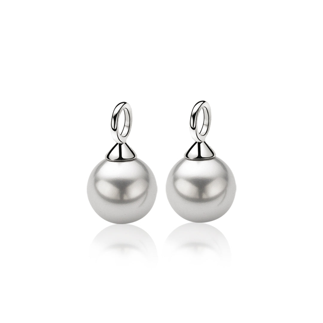 Zinzi Earrings Silver Zich266 Lg