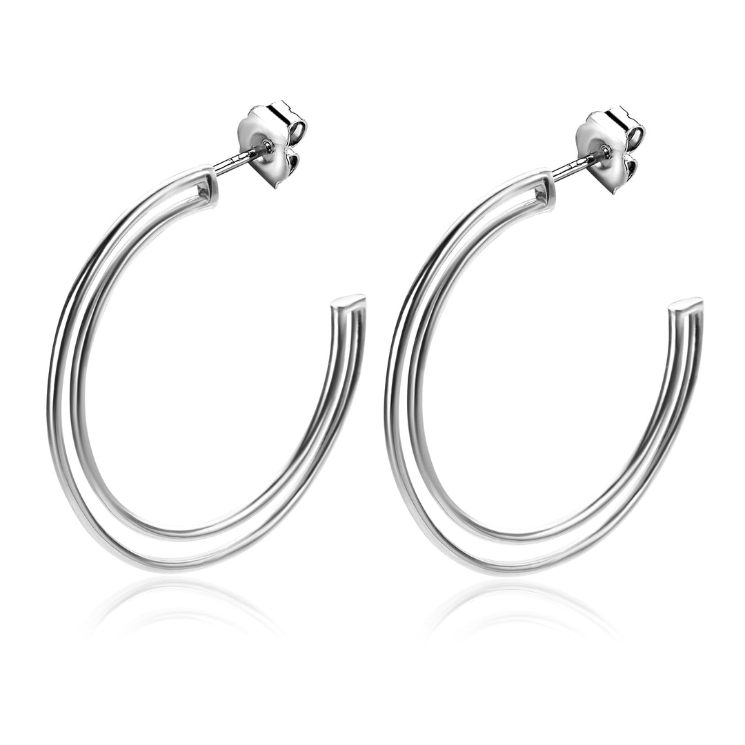 Zinzi Earrings Silver Zio2421 L