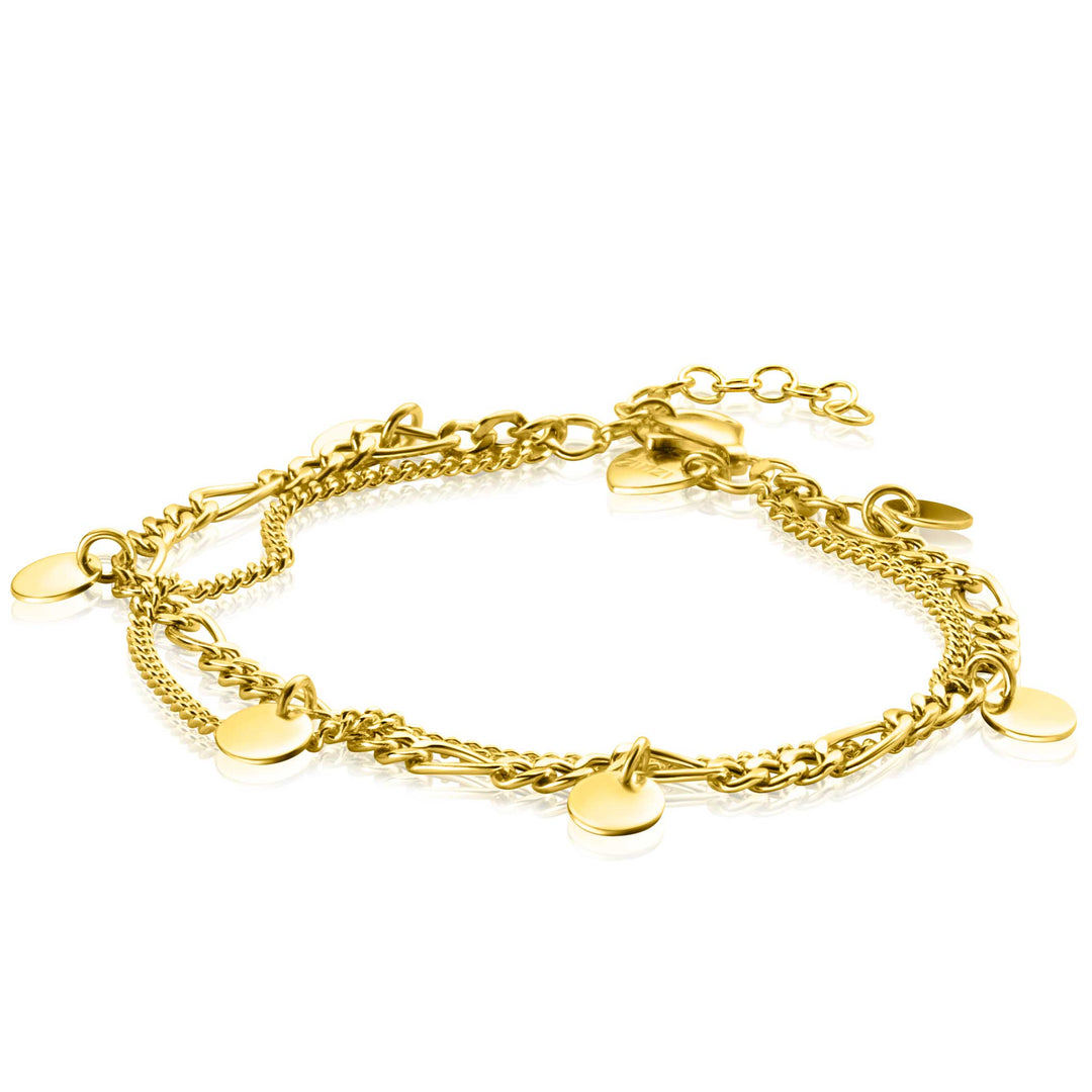 Zinzi Bracelet Gold Plated Zia2368