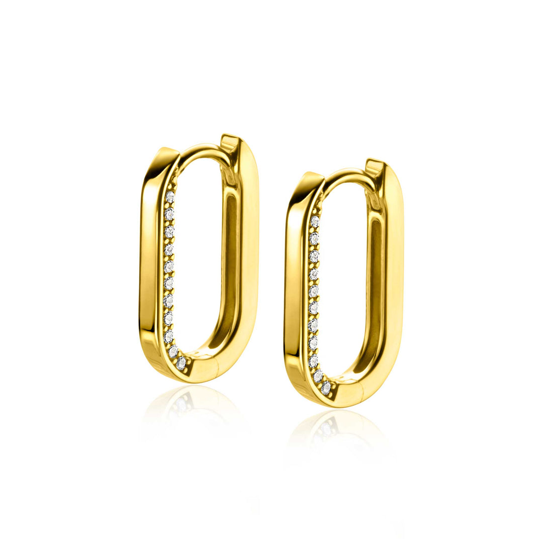 Zinzi Earrings Gold Plated Zio2319 Y