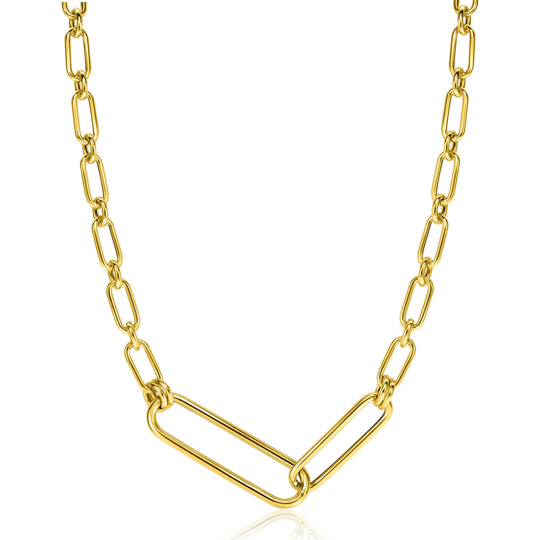 Zinzi Necklace Gold Zgc354