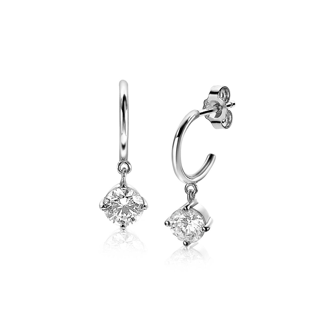 Zinzi Earrings Silver Zio1980