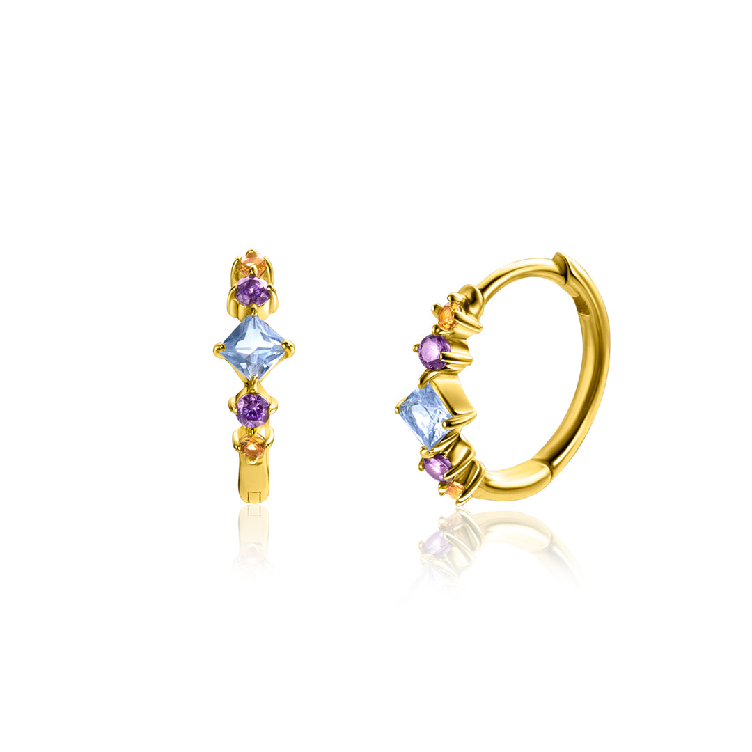 Zinzi Oorbellen Gold Plated Zio2443