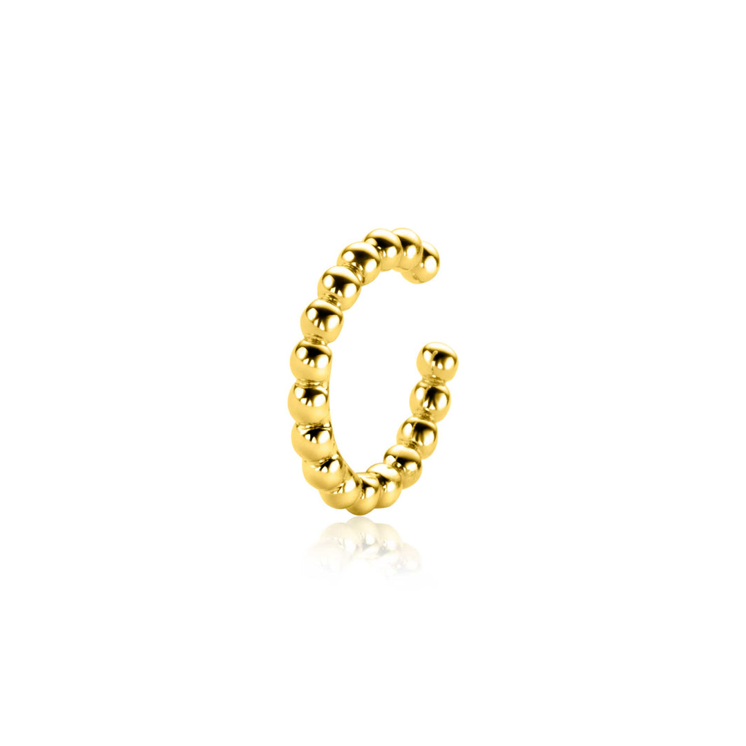 Zinzi Earrings Gold Plated Zio Cuff2 G
