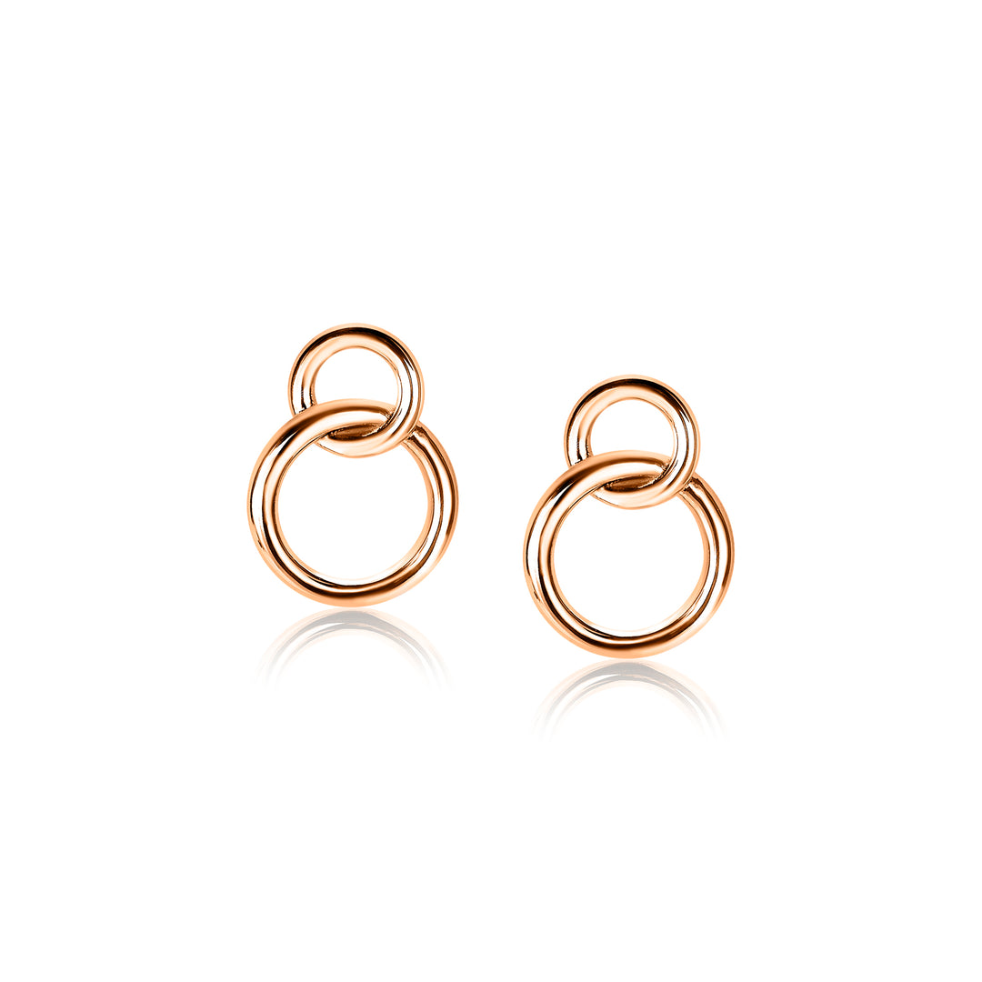 Zinzi Earrings Gold Plated Zio1278 R