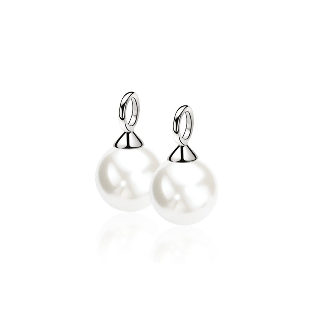 Zinzi Earrings Silver Zich305 W