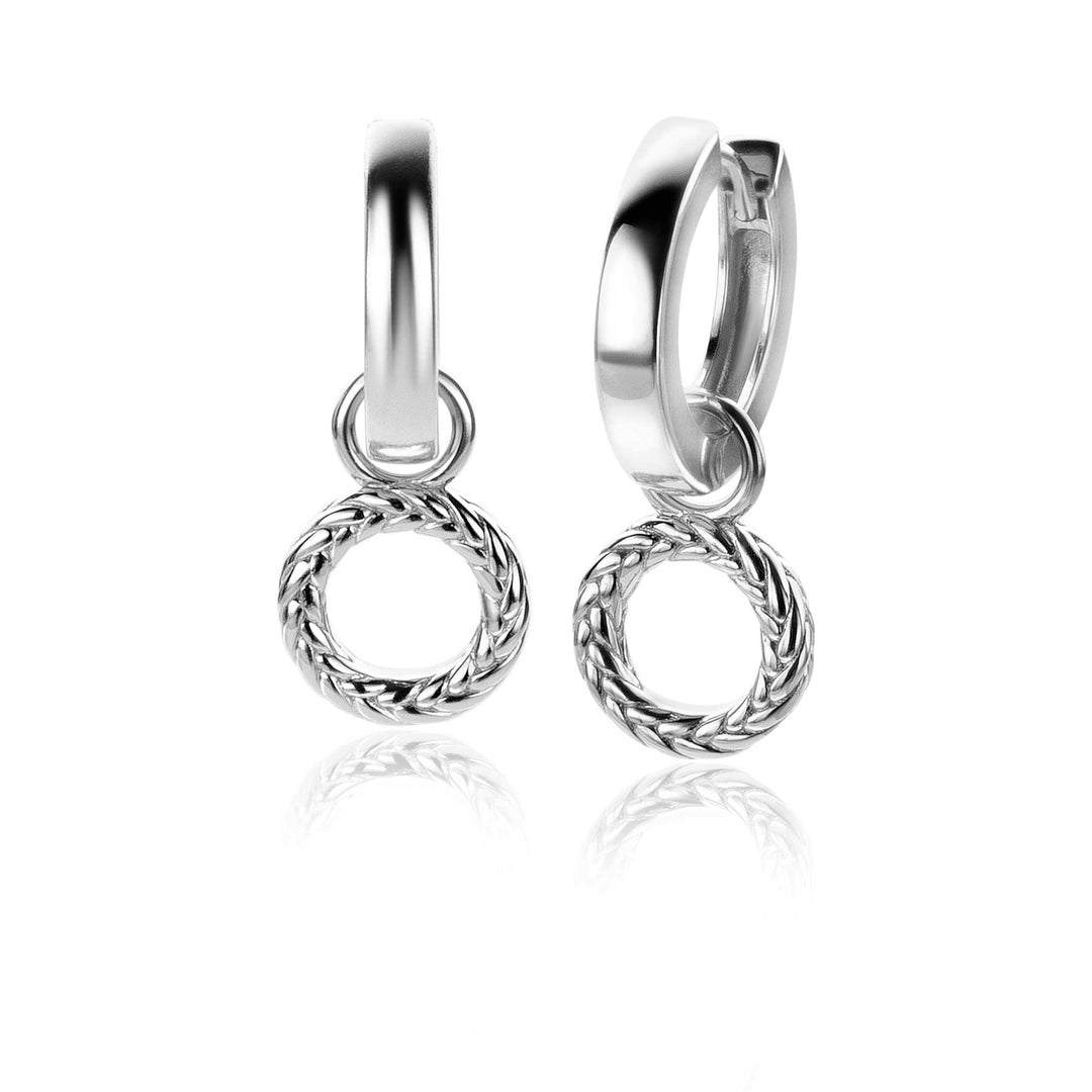Zinzi Earrings Silver Zich2246