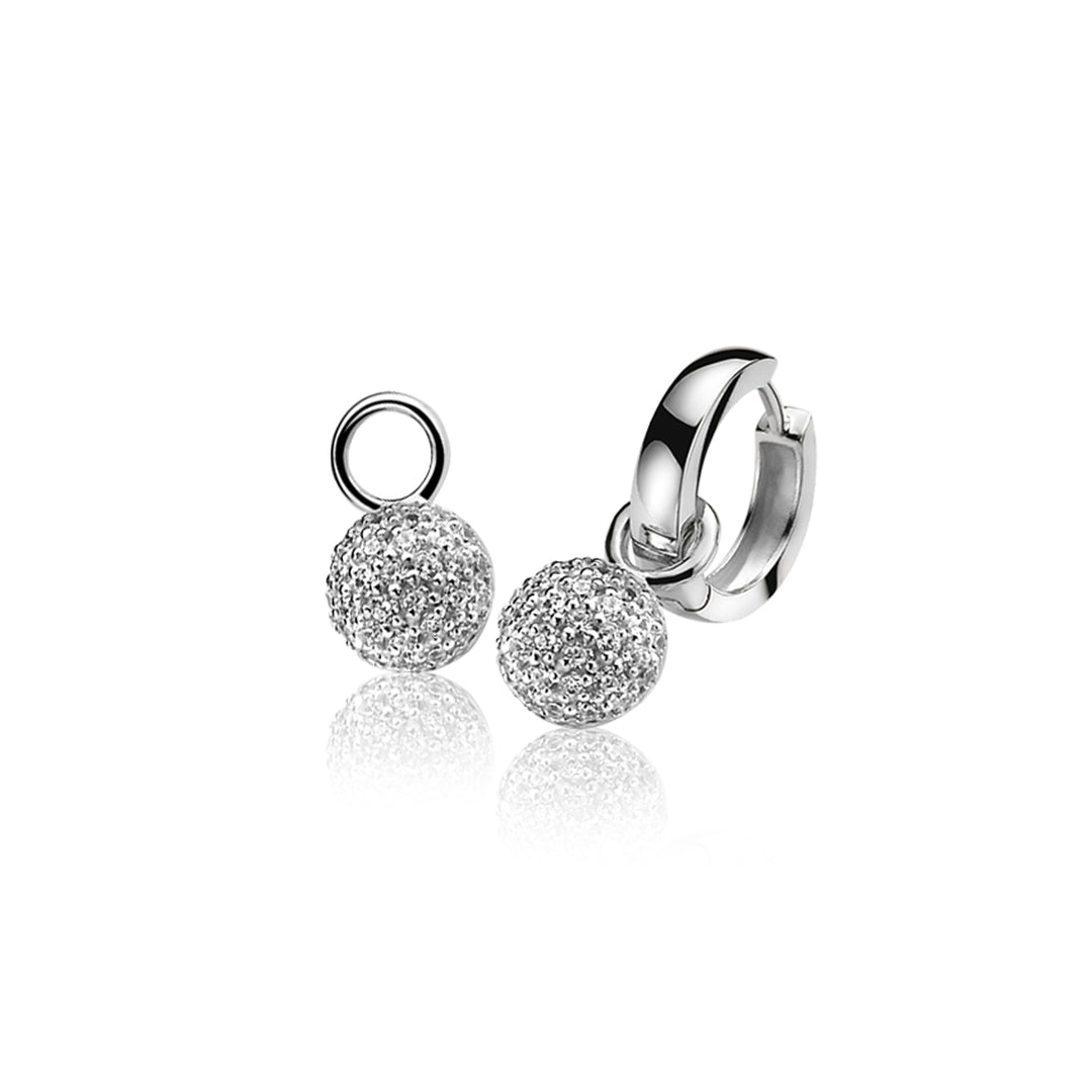 Zinzi Oorbellen Zilver Zich915