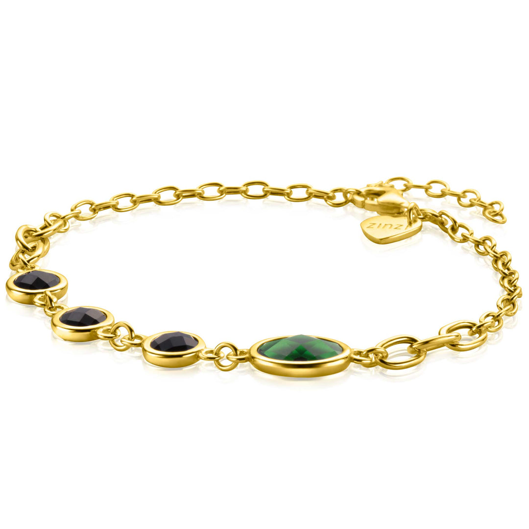 Zinzi Bracelet Gold Plated Zia2389