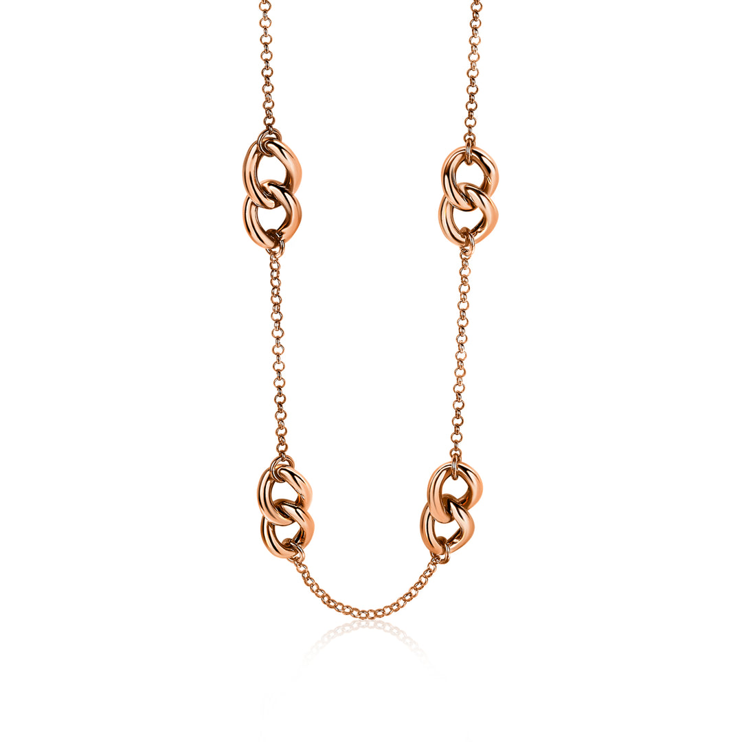 Zinzi Necklace Gold Plated Zic1286 R
