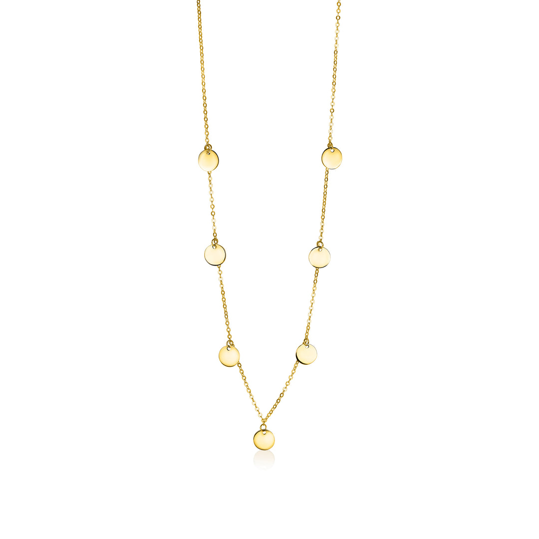 Zinzi Ketting Goud Zgc167