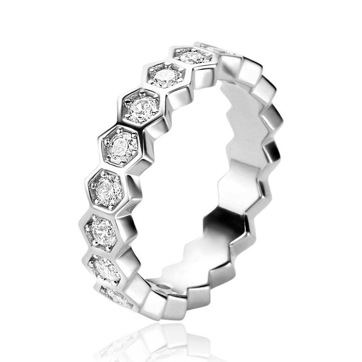 Zinzi Ring Silver Zir2543