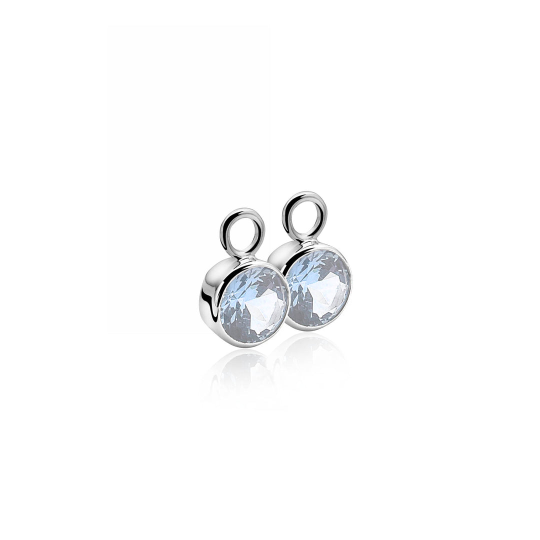 Zinzi Earrings Silver Zich186 B