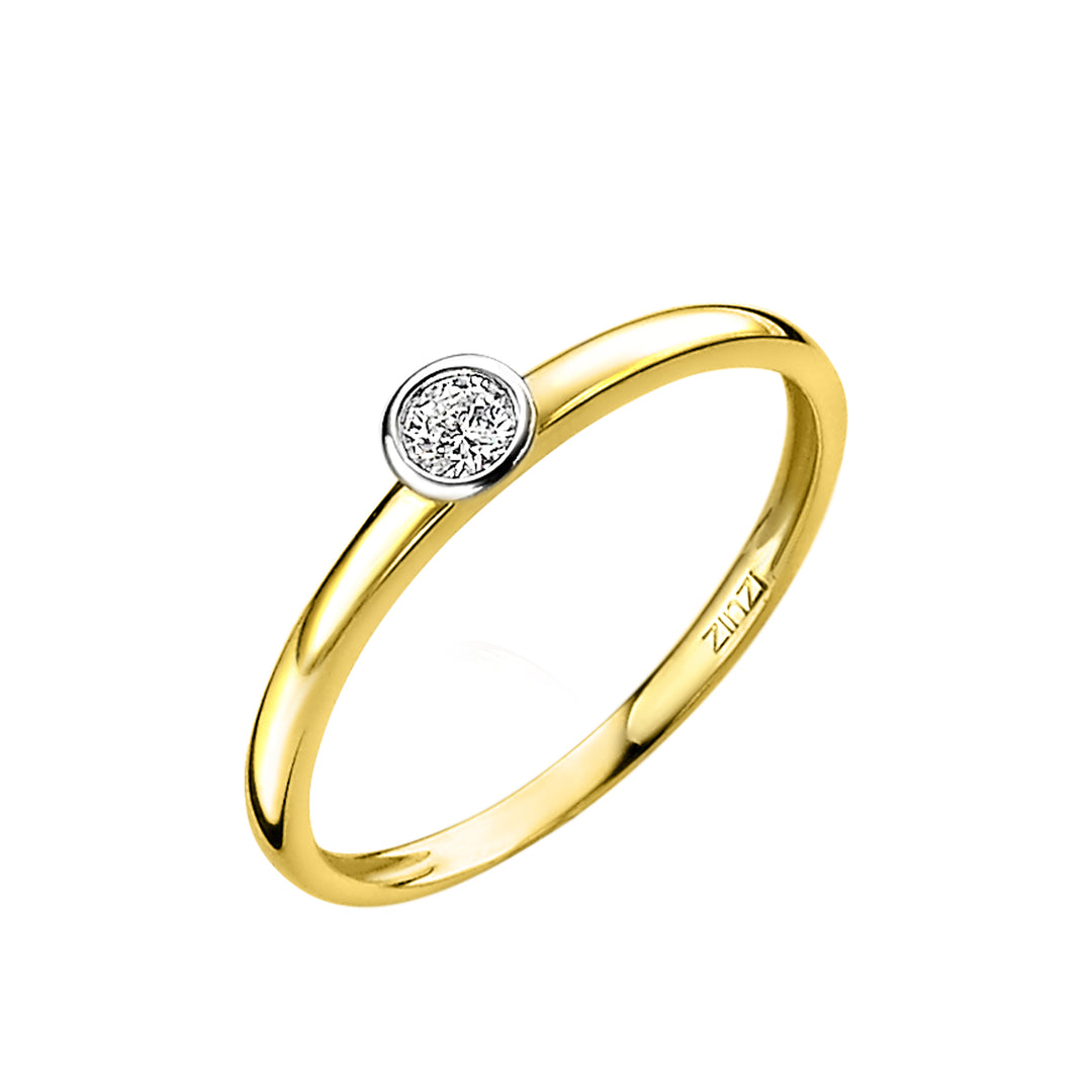 Zinzi Ring Gold Zgr147