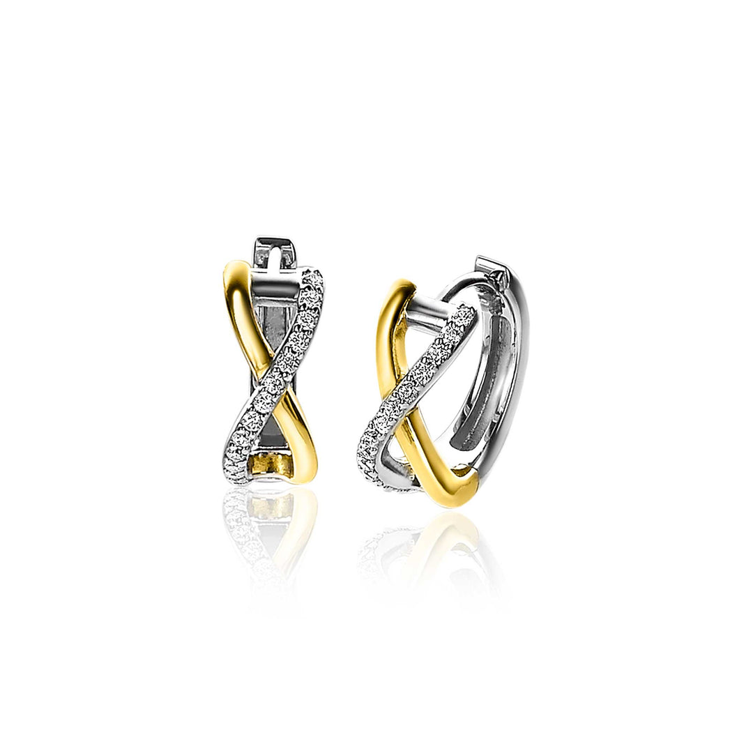 Zinzi Earrings Gold Plated Zio2234