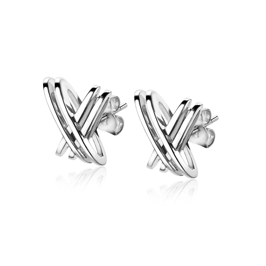 Zinzi Earrings Silver Mvo12