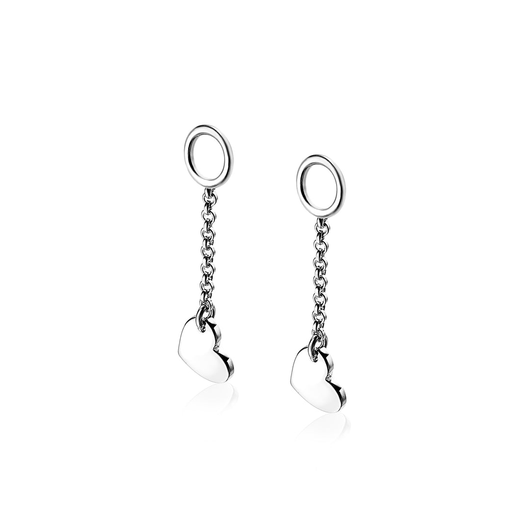 Zinzi Earrings Silver Zich1690