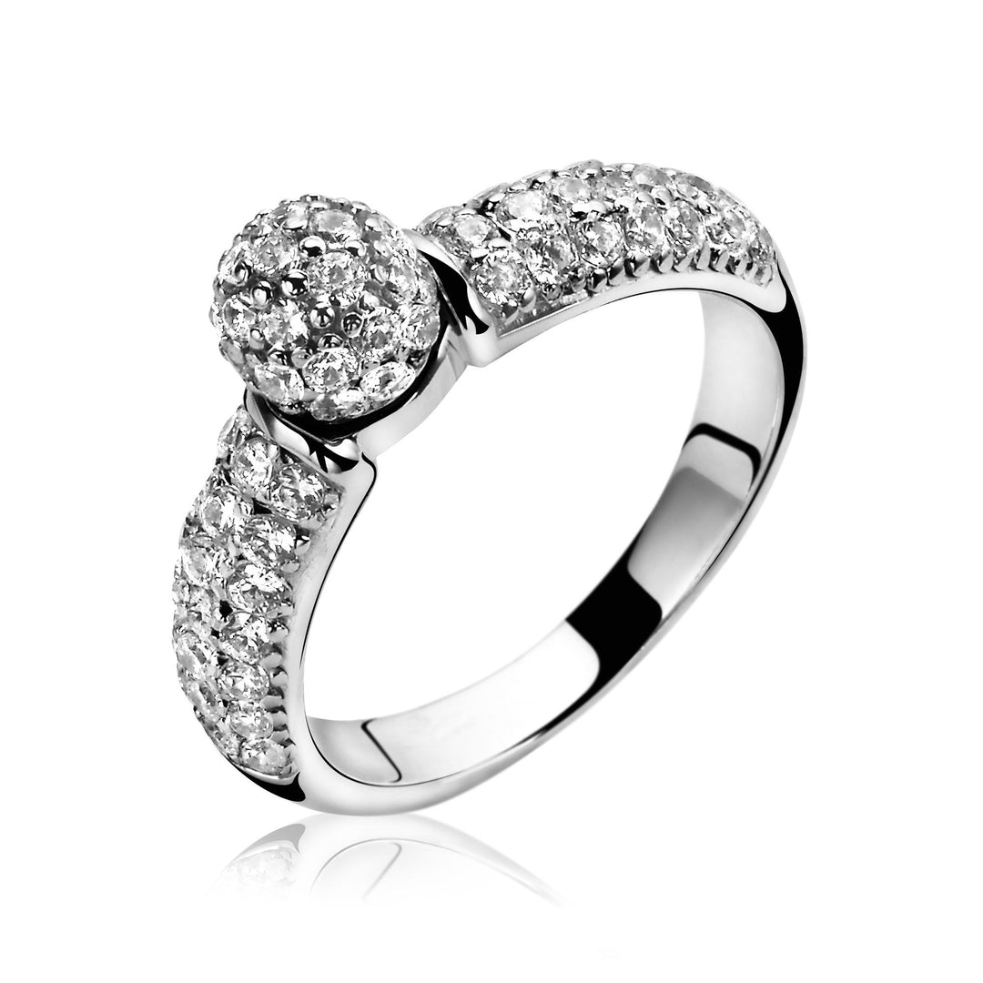 Zinzi Ring Zilver Zir1014