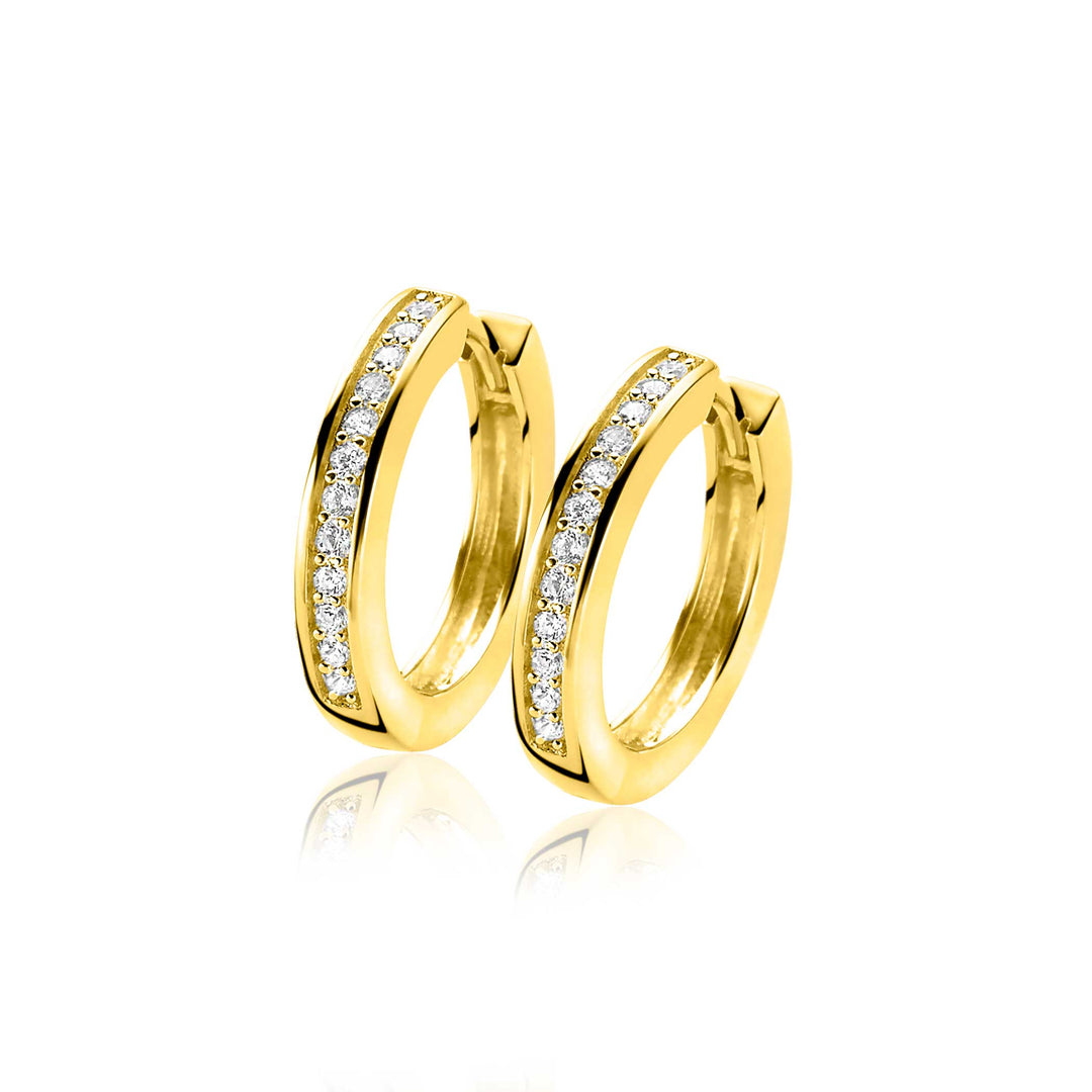 Zinzi Earrings Gold Plated Zio190 Y