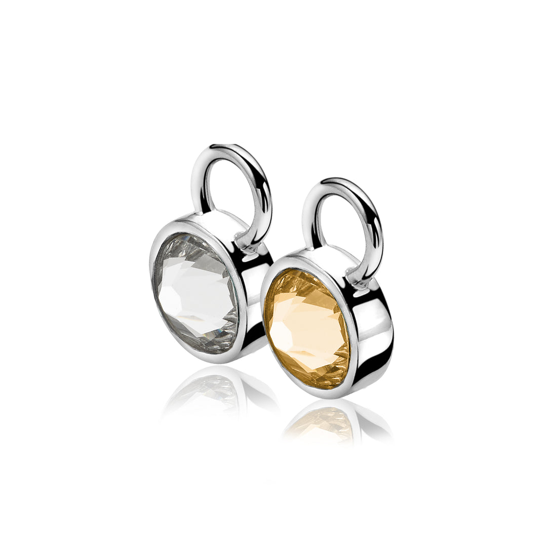 Zinzi Earrings Silver Zich1006 C