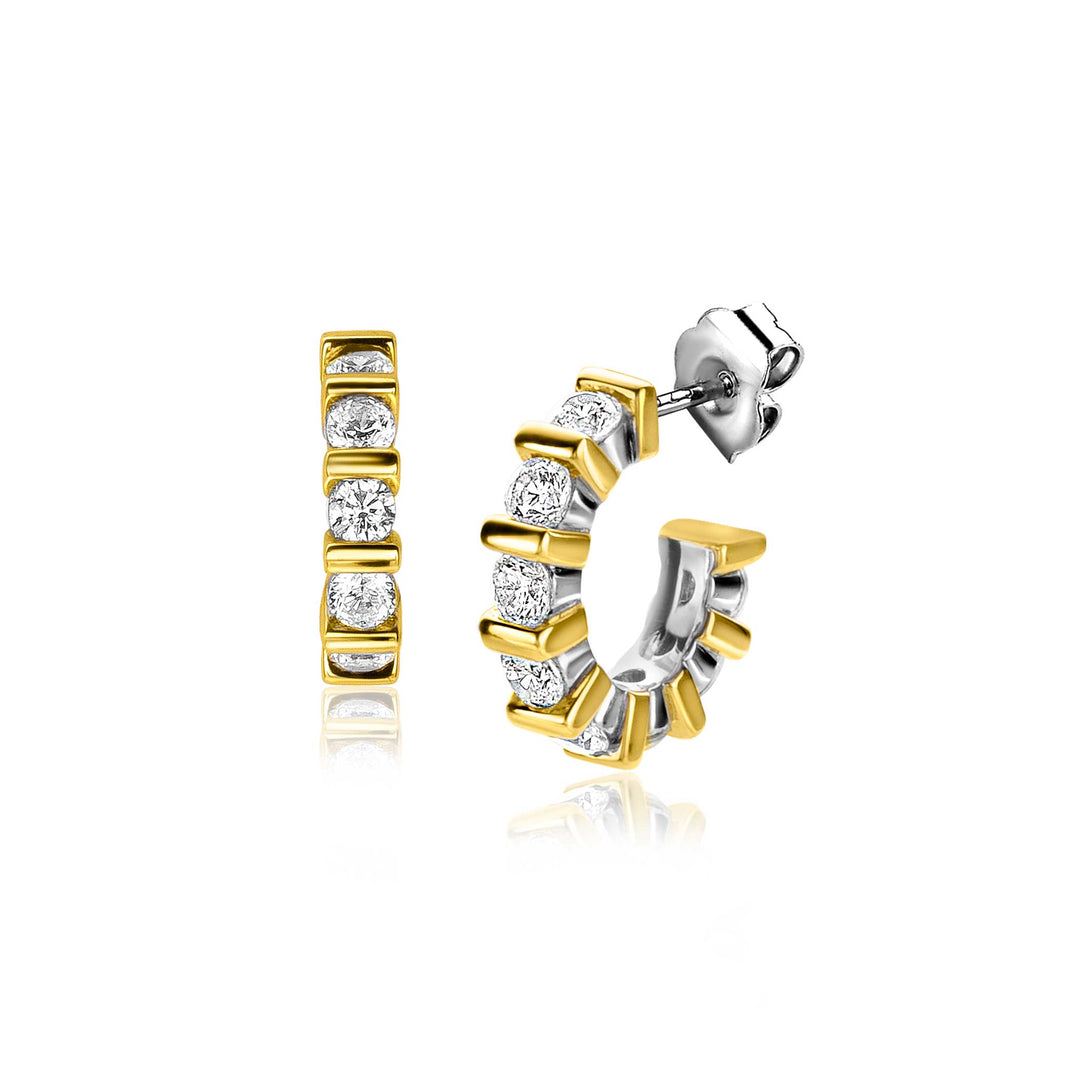 Zinzi Earrings Gold Plated Zio2251