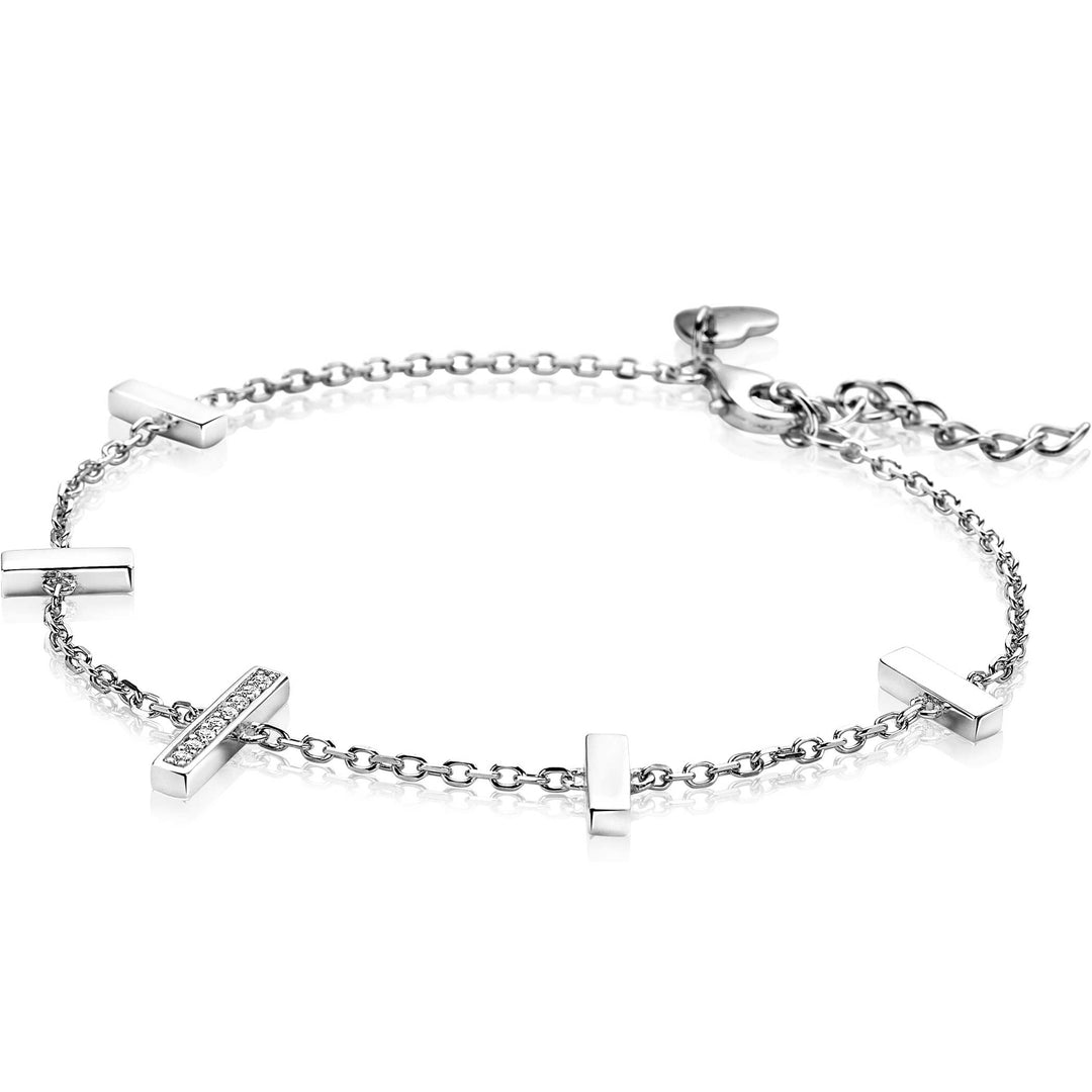 Zinzi Bracelet Silver Zia1762