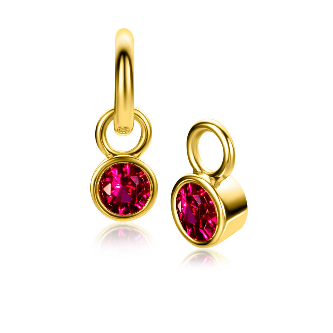 Zinzi Earrings Gold Plated Zij Jul