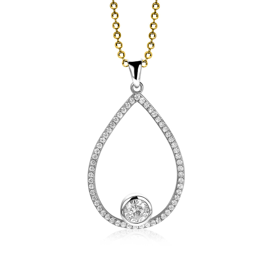 Zinzi Pendants Silver Zih1747