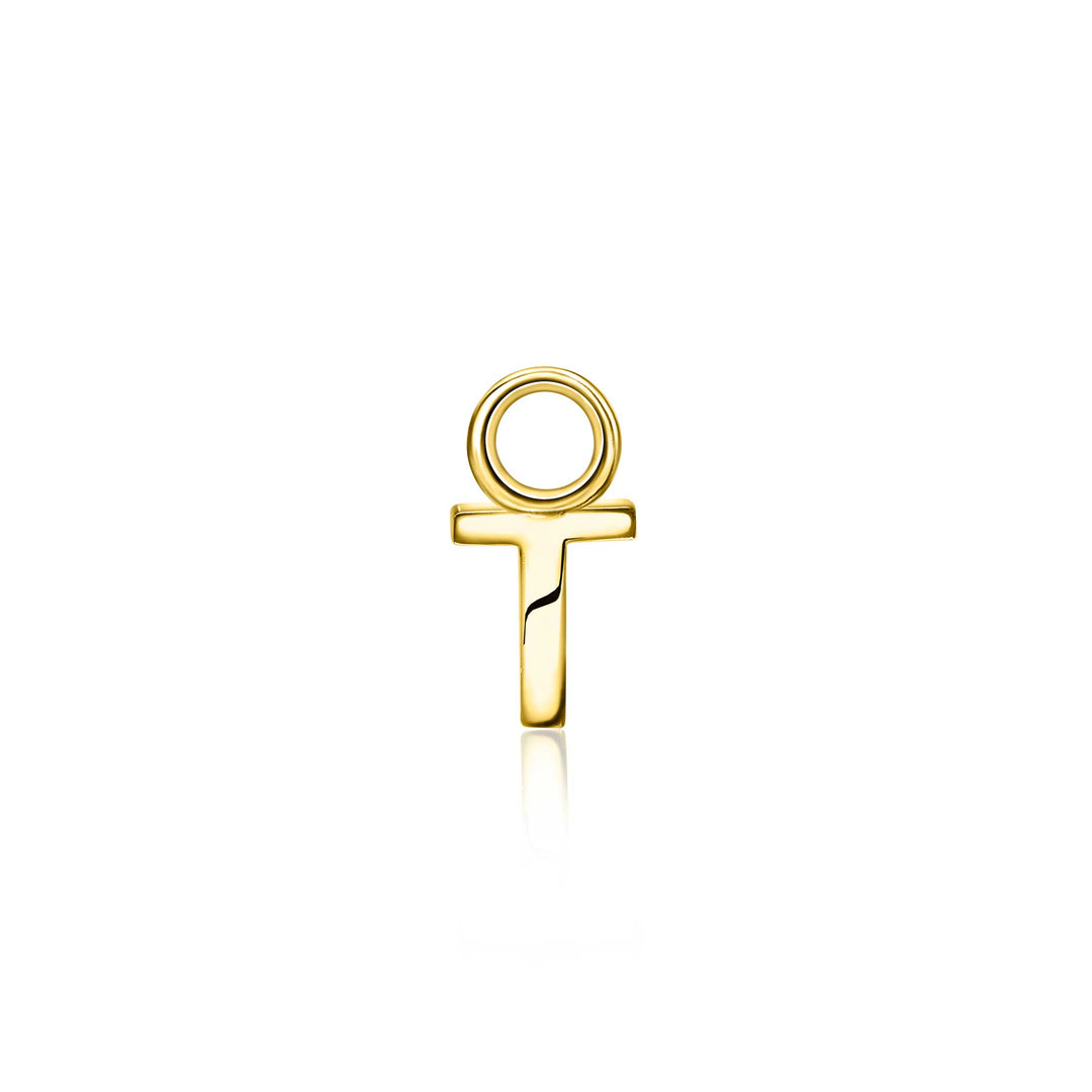Zinzi Earrings Gold Plated Zich2145 T