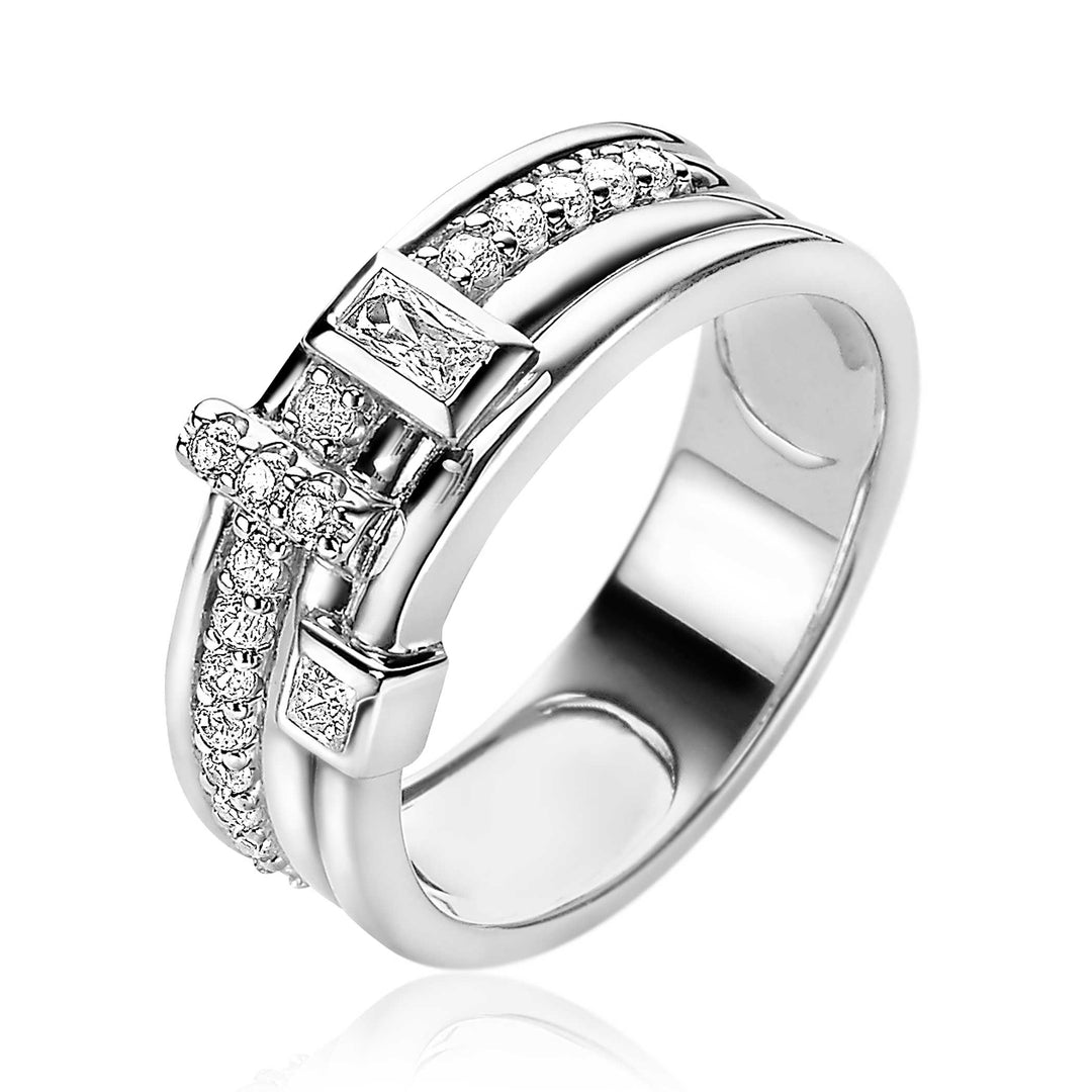 Zinzi Ring Silver Zir2012