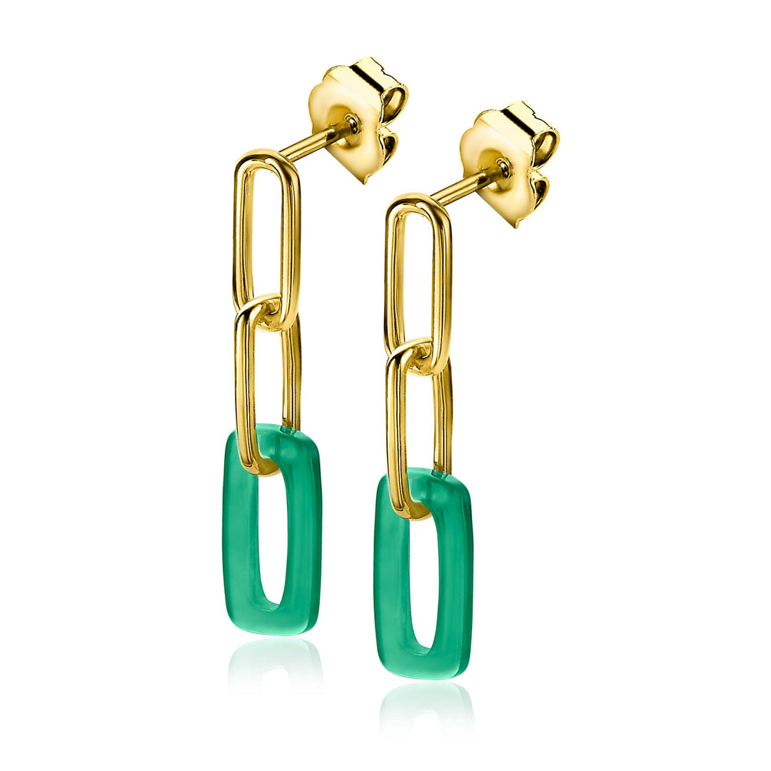 Zinzi Earrings Gold Plated Zio2208 G