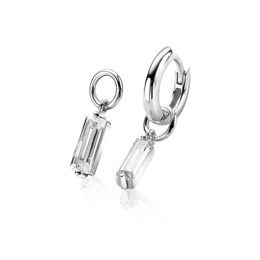 Zinzi Earrings Silver Zich2056