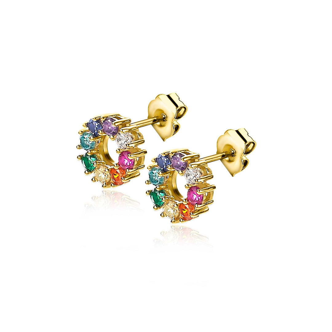Zinzi Oorbellen Gold Plated Zio2172