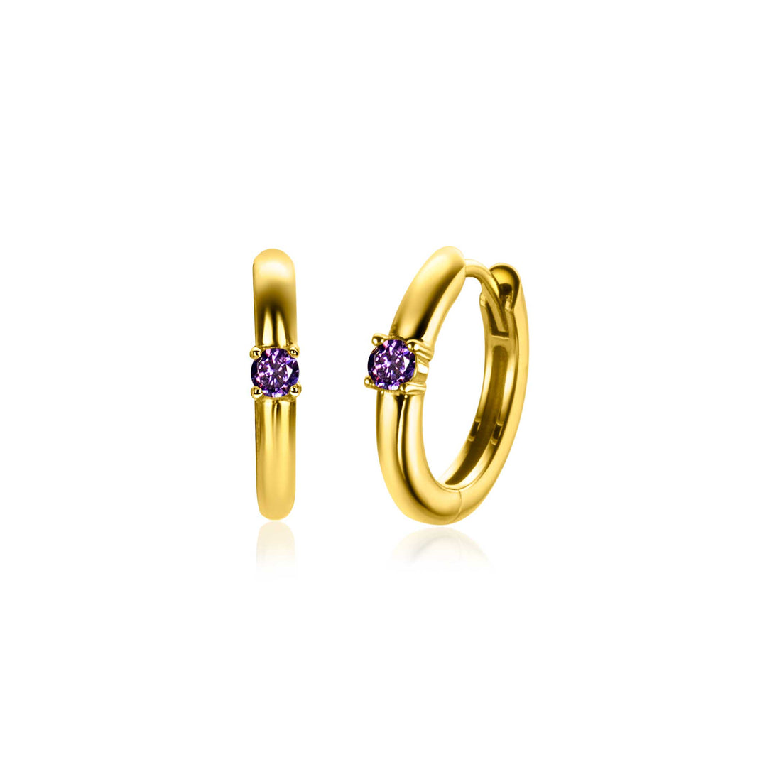 Zinzi Earrings Gold Plated Zicr Feb