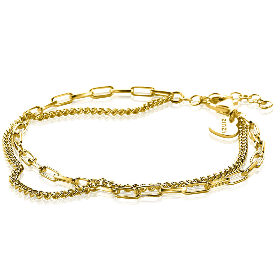 Zinzi Bracelet Gold Plated Zia1988 G
