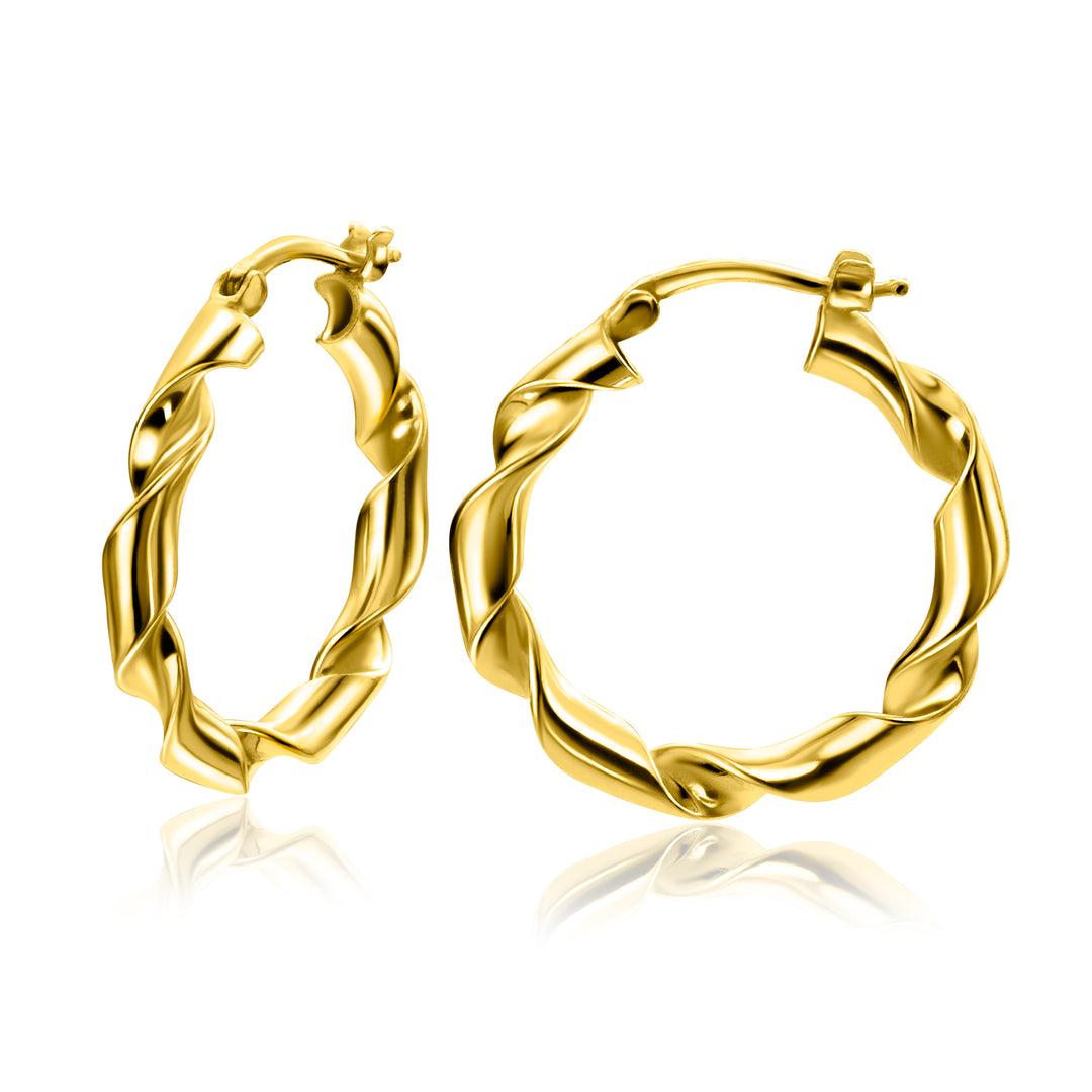 Zinzi Earrings Gold Plated Zio2406 G